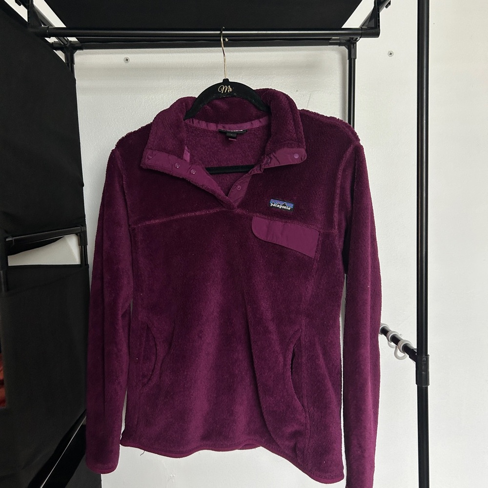 Patagonia Deep Purple Fleece Jacket